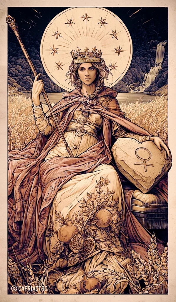 The Empress, tarot card