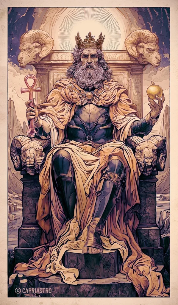 The Emperor, tarot card