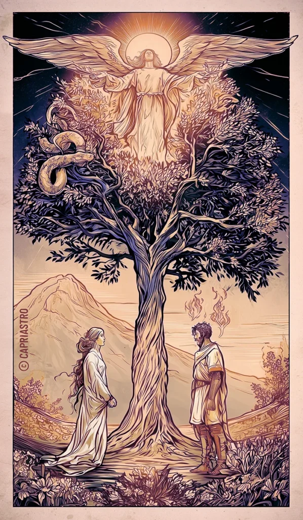 The Lovers, tarot card