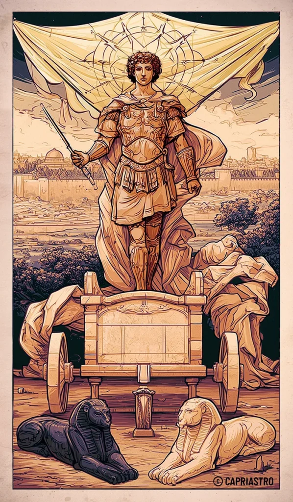 The Chariot, tarot card