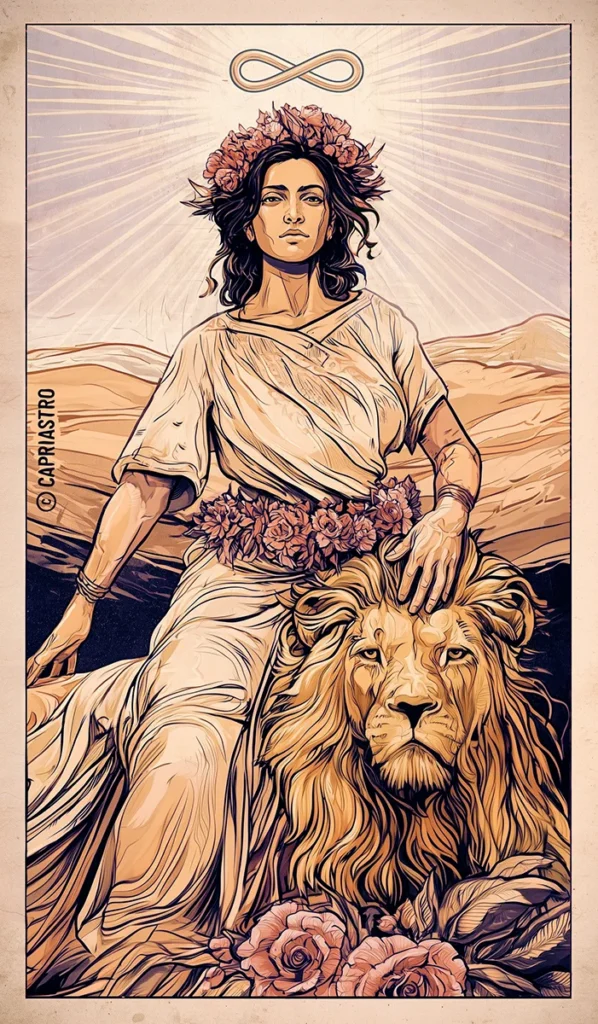 Strength, tarot card