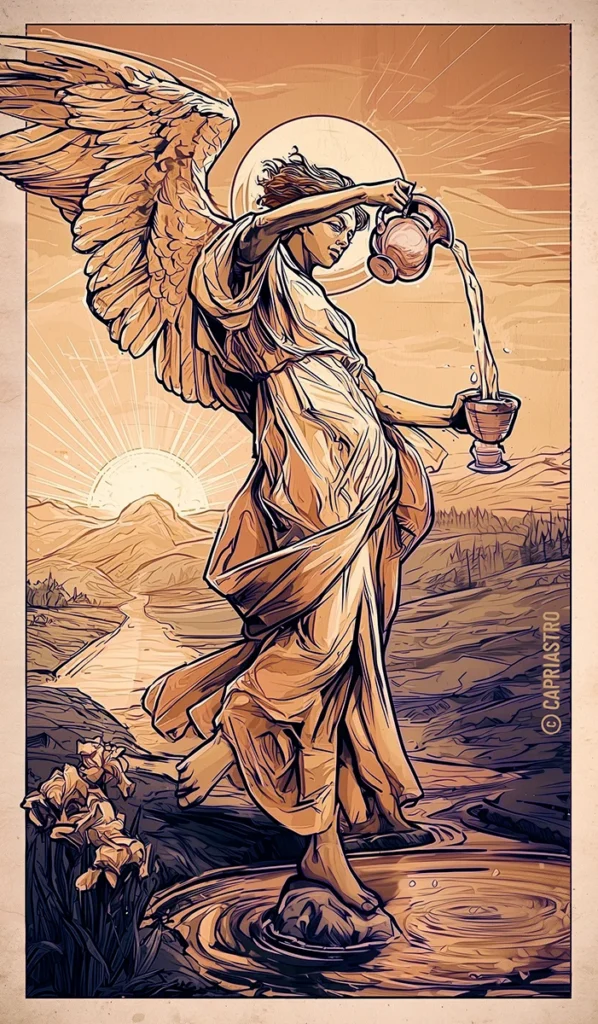 Temperance, tarot card