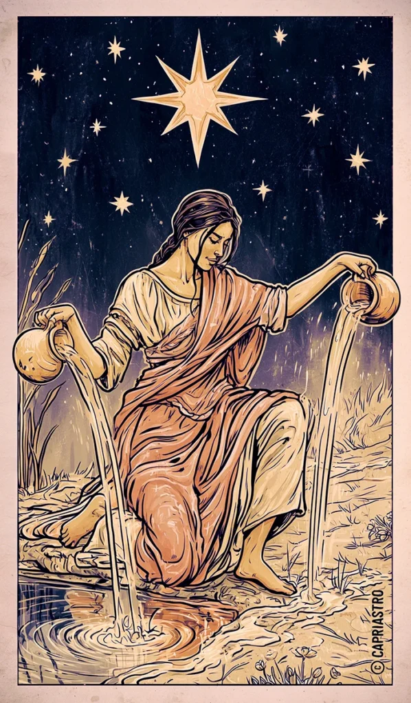 The Star, tarot card