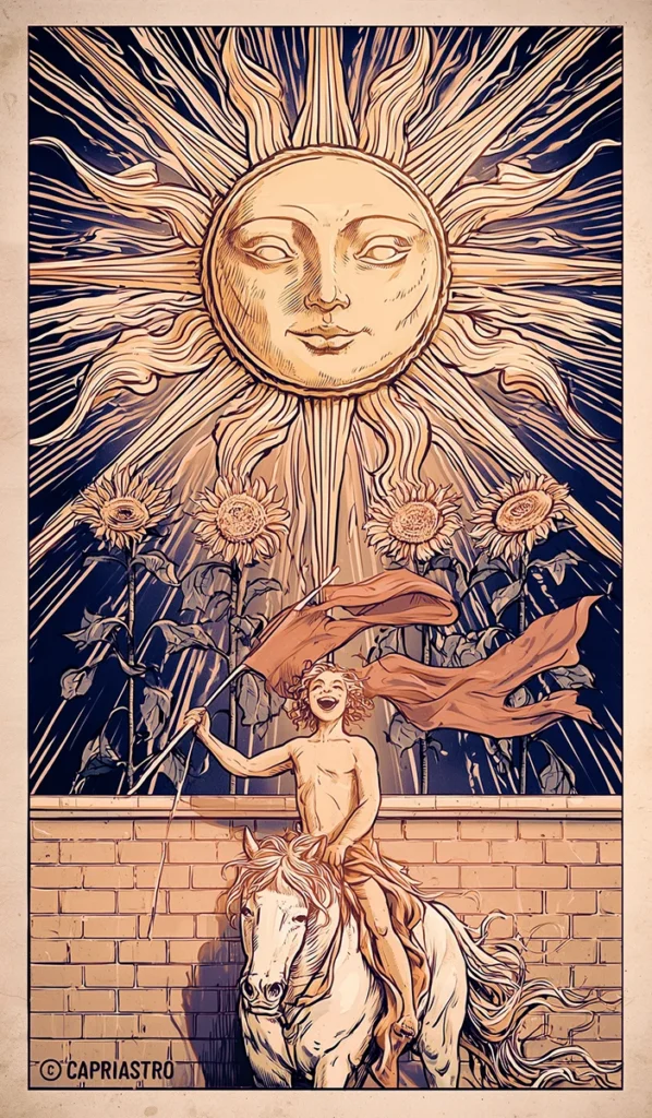The Sun, tarot card
